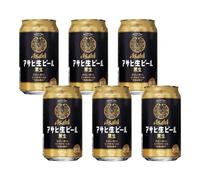 Asahi Premium Nama Beer Super Dry Black Label (Can) 350ml 5.0% Alc./Vol (Pack of 6) BBD 30 Aug 2025