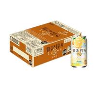 Asahi Rich Squeezed Sparkling Various Fruity Flavour 350ml 4% Alc./ Vol (24 Cans) (Lemon)
