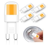 ASAIHKUN G9 LED Bulbs 2W Equivalent to 20W-33W Halogen Bulb Warm White Cooker Hood Bulbs Mini Light Lamps Night Lamp 220-240V 2700K Energy Saving G9 Bipin Bulb 260LM Non Dimmable, 5 Pack