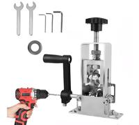 Asaiy Manual Wire Stripping Machine, Cable Stripper Tool with Hand Crank or Drill Powered, Adjustable Wire Stripper for 1-25mm Scrap Copper Cable Recycling