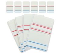 ASAKKURA 10 Sets Writable Pet Sticky Index Tabs Flags for Annotating Books Notebooks Adhesive Page Markers with Lasting Hold for Study Office Organization