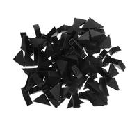 ASAKKURA 100 pcs Plastic Edge Protectors for Photo Frames Durable Collision Corner Guards Convenient Packaging Protectors for Safe Storage and Transport Black