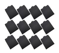 ASAKKURA 100pcs CD Sleeves Cardboard Envelopes Black Paper Protecting Discs from Scratches Use Minimalist Elegant Design on The Go Use Occasions