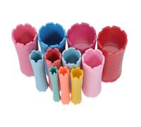ASAKKURA 100Pcs Curly Hair Tool Perm Rods for Hairdressing DIY Styling to Use Rollers for All Hair Types for Home and Salon Use