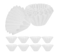 ASAKKURA 100pcs Disposable Espresso Filter Paper Coffee Filters Cups White Pour-over Coffee Practical Filtering Paper for Single Cup Maker