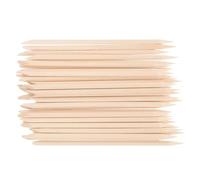 ASAKKURA 100pcs Wooden Manicure Sticks Cuticle Pusher Tool Multi-purpose Manicure and Pedicure Cleaning Sticks Easy-to-use Design for Professional Manicurists and On-the-go Nail Touch-ups