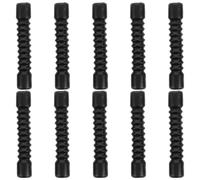 ASAKKURA 10Pcs 45X6Mm Rubber Dust Covers for Motorcycle Brake and Throttle Cables, Bike Cable Protection Sleeves for Off-Road Dirt Resistance and Wear Prevention