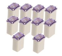 ASAKKURA 10pcs Micro Low Profile Car Fuses High Sensitivity for Rapid Fault Protection Heat Resistant Mini Automotive Fuses Compatible with Various Vehicles