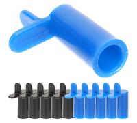 ASAKKURA 10pcs Pool Cue Bridge Billiard Bridge Plastic Stable Height and Position Rest Cue Rack for Snooker Lovers at Home and Club