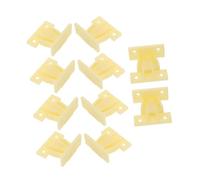 ASAKKURA 10pcs Roman Column Buckle Cabinet Front Buckle Clip Plastic Drawer Pulls Cabinet Catches Latches