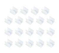 ASAKKURA 125pcs Pen Fixing Clips Pen Buckle Plastic Lightweight Easy to Carry Sticking on Dry Surfaces for Whiteboards Teachers and Doctors