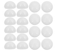ASAKKURA 12pcs LED Lamp Shades for Vanity Light Bulbs, Hemispherical PC Material Covers with Userfriendly Assembly, Reliable Quality, Suitable for Bedrooms and Bathrooms, Modern Minimalist