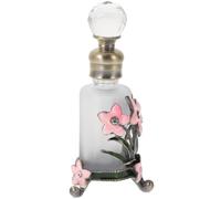 ASAKKURA 15ml Refillable Glass Perfume Bottle Metal Cap, Practical for Long Time Use, Elegant Middle Eastern Style, for Storing Fragrance Oils and Essential Oils