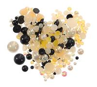 ASAKKURA 1bag Resin Flatback Rhinestones Nail Art Decors Craft Accessories for Professional Nail Adornment Convenient Imitation Half Beads