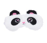 ASAKKURA 1Pc Plush Panda Eye Mask for Soft Cartoon Sleeping Blindfold Adorable Design for Home Travel Nap Elastic Fit for Comfort Sleep Quality