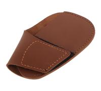 ASAKKURA 1pcs Golf Putter Covers Golf Club Head Covers Sleek Pu Leather Collision Prevention Easy to Carry Minimalist Elegant for Golfers on The Course