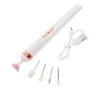 ASAKKURA 1set Efficient Nail Drill Pen for Manicure Pedicure Portable High-Speed Electric for Removing Dead Skin Compact Elegant Design Settings Attachments Included