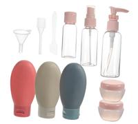ASAKKURA 1set Travel Makeup Bottle Set Refillable Toiletry Containers for Lotion Shampoo Leakproof Portable Travel Accessories and Nordic Style