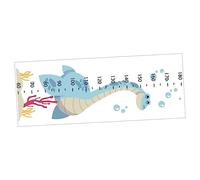 ASAKKURA 1sheet Cartoon Animal Height Sticker Decal for Boy Girl Growth Chart Wall Ruler for Bedroom Nursery Decor Fun Creative Measurement Wall Art for Boy Girl Rooms