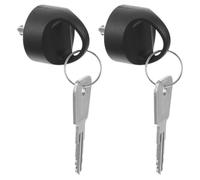 ASAKKURA 2 Sets Mobility Scooter Key Scooter Accessories Stainless Steel Sturdy Turn Power Off 1.85x1.14x1.14in Compact Design for Elderly Users Fourwheel