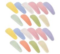 ASAKKURA 20pcs Girl Water Drop Hairpin Clip Boy Girl's Hair Clips Fashion Candy Hairpins Snap for Toddlers Boy Teens