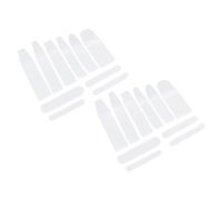 ASAKKURA 20pcs Makeup Protective Covers Makeup Brush Holding Guards Portable Waterproof Eva Cosmetic Brush Storage Bag for Home Use Travel