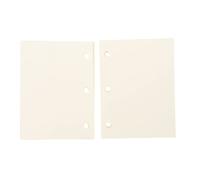 ASAKKURA 240 Sheets Household Note Papers Replaceable Writing Papers Good Writing Experience Multi-Function Scrapbook for Office Bookkeeping Loose-Leaf Book