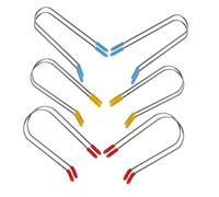 ASAKKURA 24pcs Hot Curler Clips Replacement for Curling Hot Roller Clips for Home Salon Use Secure Rollers Heated Curlers