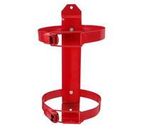 ASAKKURA 2kg Heavy Duty Adjustable Fire Extinguisher Bracket Wall Mount for Vehicles Holder for Home Office and Boat Safety Compact Design for Easy Access Supports Fire Extinguishers