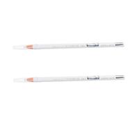 ASAKKURA 2pcs Eyebrow Pencil White Smooth Glide Delicate Makeup Pen for Women Smudge-resistant Cosmetic Eyebrow Pencils for Travel and Precise Facial Makeup