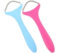 ASAKKURA 2pcs Facial Hair Removal Epilator Spring Threading Tool for Women, Portable Manual Face Epilator with Handle for Upper Lip, Chin and Eyebrow Hair Removal at Home