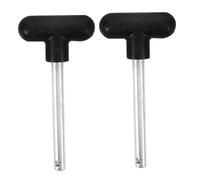 ASAKKURA 2pcs Heavy Duty Weight Stack Pins for Gym Machines Fitness Equipment Replacement Pins with Secure Locking for Strength Training Compatible with Weight Lifting Machines
