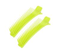 ASAKKURA 2pcs Multi Function Hair Clip Salon Cutting Dying Styling Hair Clip Layering for Thick Large