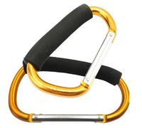 ASAKKURA 2Pcs Portable Roller Skating Shoes Hooks with Sponge Handles Comfortable Carrying Tool for Outdoor Skates Fit for Skating Boots and Boots Easy One-handed Transport