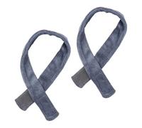 ASAKKURA 2pcs Spa Headwear Head Towel 23x8inch Adjustable Strap Good Elasticity Cotton Headband for People in Sports Spa Day Facial