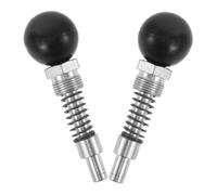 ASAKKURA 2pcs Spring Knob Pull Pin M20*10l110mm for Gym Equipment Adjustable Fitness Pull Pin Exercise Machine Knob Quick Reset Latch Handle for Home and Commercial Workout