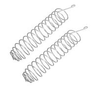 ASAKKURA 2Pcs Stainless Steel Squirrel Feeders Outdoor Garden Nut and Corn Holders Easy to Install Wildlife Feeding Devices for Backyard Pet Supplies