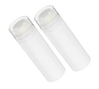 ASAKKURA 2pcs Talcum Powder Case Travel Body Powder Dispenser Box Puff Convenient Empty for Delicate Skin Lid