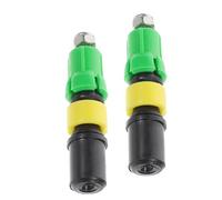 ASAKKURA 2pcs Trekking Pole Internal Lock Expansion Tube Wear Resistant Plastic Metal High Strength Material Universal Compatibility Outdoor Walking Hiking Stick Repair Kit