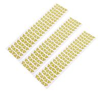 ASAKKURA 3 Sheets Electric Shock Warning Labels, Yellow Triangle Electrical Hazard Stickers Adhesive for Safety Signs on Panels and Equipment, Industrial Electric Warning Decals