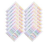 ASAKKURA 30pcs Map Location Coding Stickers, Triangle Shape Self-Adhesive Labels for Office and Classroom Use, Colorful Tracking Markers for Student and Camping Applications