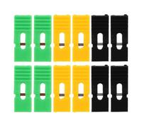ASAKKURA 30pcs Pitch Short Circuit Shunts Jumper Caps with Open Closed Design for Hard Drive Shunts Electronic Devices Quick Connections Sturdy Plastic for Electronics Projects Black Green