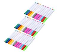 ASAKKURA 36pcs Fluorescent Neon Liquid Chalk Markers for Acrylic LED Boards | 12 Colours, Fine Tip Plastic Pens, Quick-drying and Smudge-free, for Lists, Reminders, Glass Writing Random Color