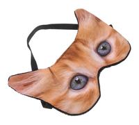 ASAKKURA 3D Animal Cartoon Eye Protective Cover Blindfold Portable Light-Blocking Cloth Sleep Mask 7.86x4.72x0.20in for Travel Office Use Cute Design Sleep Eye Masks for Women