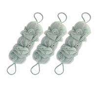 ASAKKURA 3pcs Back Washer Body Scrubber Lightweight Pe Polyester Exfoliating Body Scrubber Creates Rich Lather for Bathing and Shower Suitable for Friends