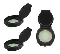 ASAKKURA 3pcs Camera Cover Webcam Protective Cover Anti-hacking Privacy Protection Abs Material for Notebook Computer and Tablet Computer Black