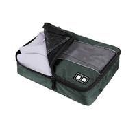 ASAKKURA 3pcs Multi-Functional Travel Storage Bags Set Breathable Underwear Organizers for Men and Women Suitable for Bras Shirts Pants and Socks Grey