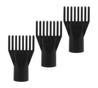 ASAKKURA 3pcs Pet Blow Dryer Nozzle Hair Dryer Diffuser Nozzle Plastic Abs Precision Drying Petspecific Design Professional Pet Owners Use at Home
