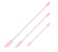 ASAKKURA 3pcs Silicone Beauty Spatulas Set with Lotion Scraper for Different Bottle Mouth Sizes and Containers, Suitable for Conditioner and Nail Polish Application