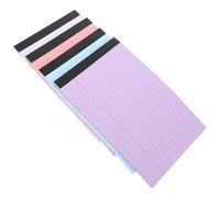 ASAKKURA 4 Books Tearable Notepad Notebook A5 Size 50 Sheets Each Smooth Writing Portable Design with Beautiful Pattern for Educators and Travelers Random Color